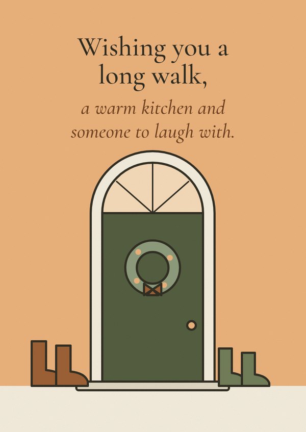 The Long walk card