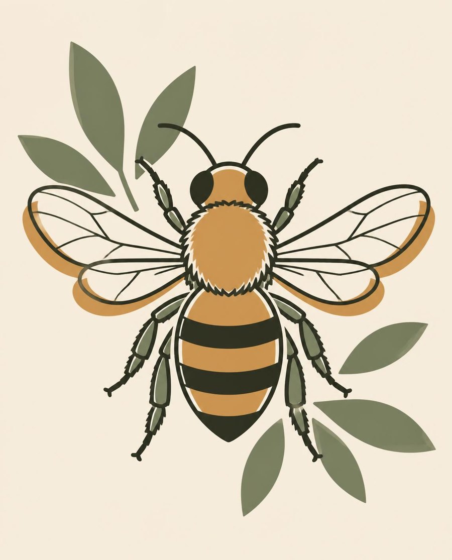 Bee illustration