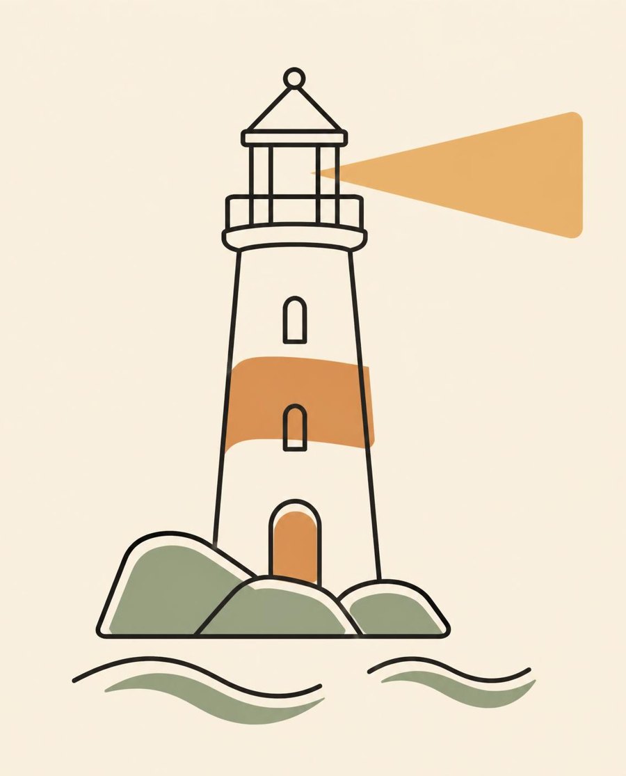 Lighthouse illustration